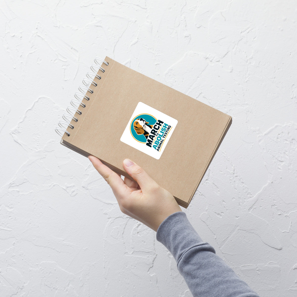 MBR Bubble-free square sticker