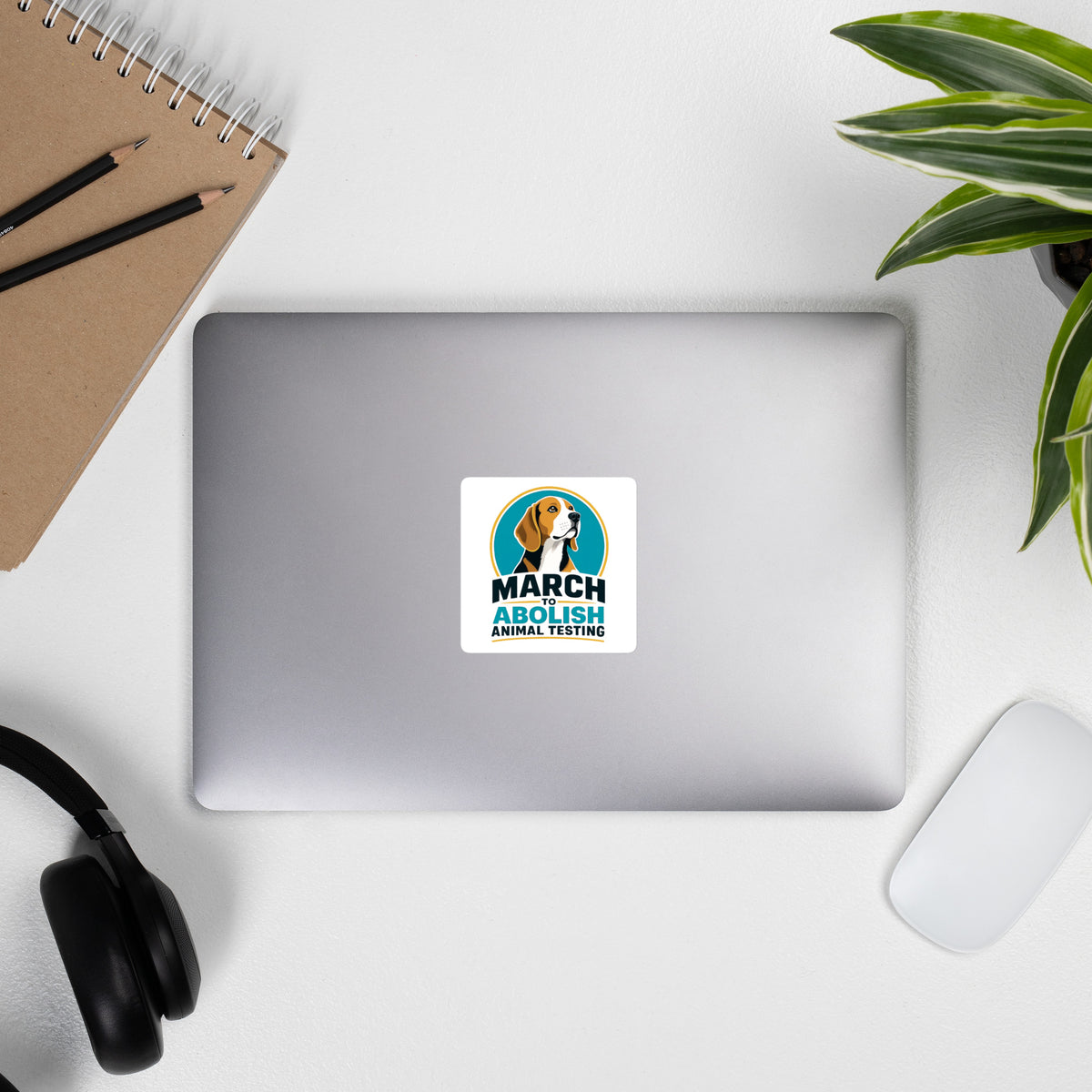 MBR Bubble-free square sticker