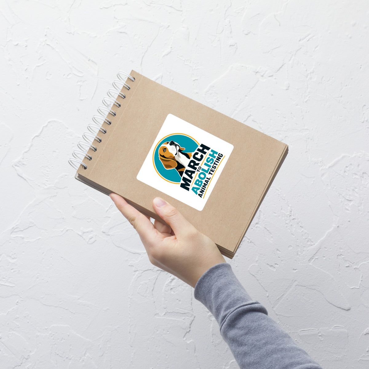 MBR Bubble-free square sticker