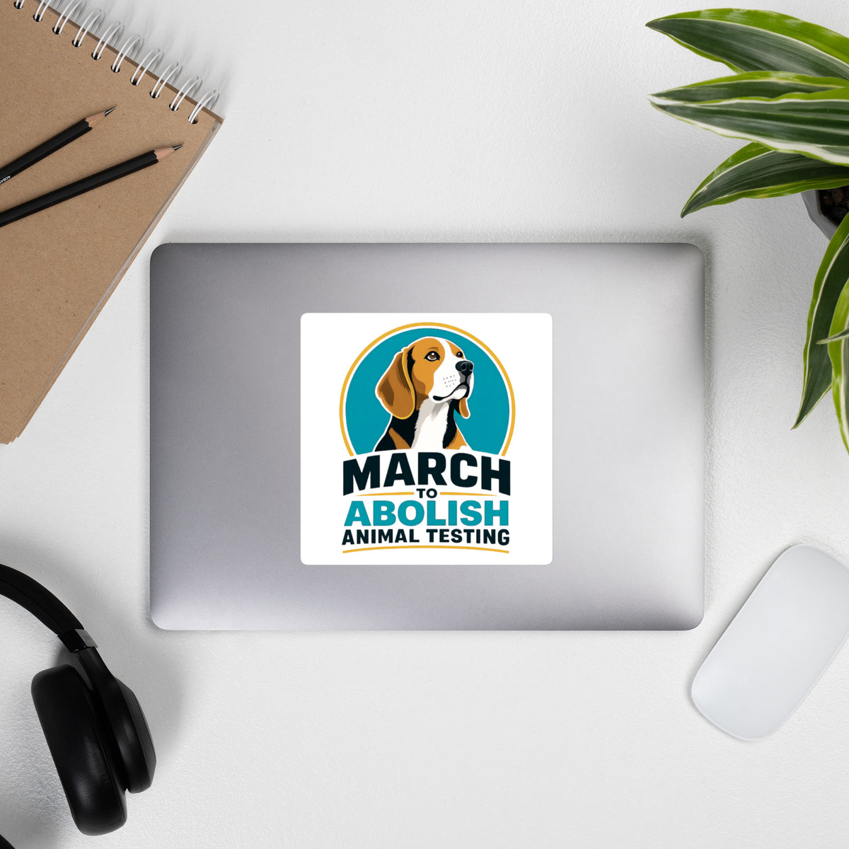 MBR Bubble-free square sticker